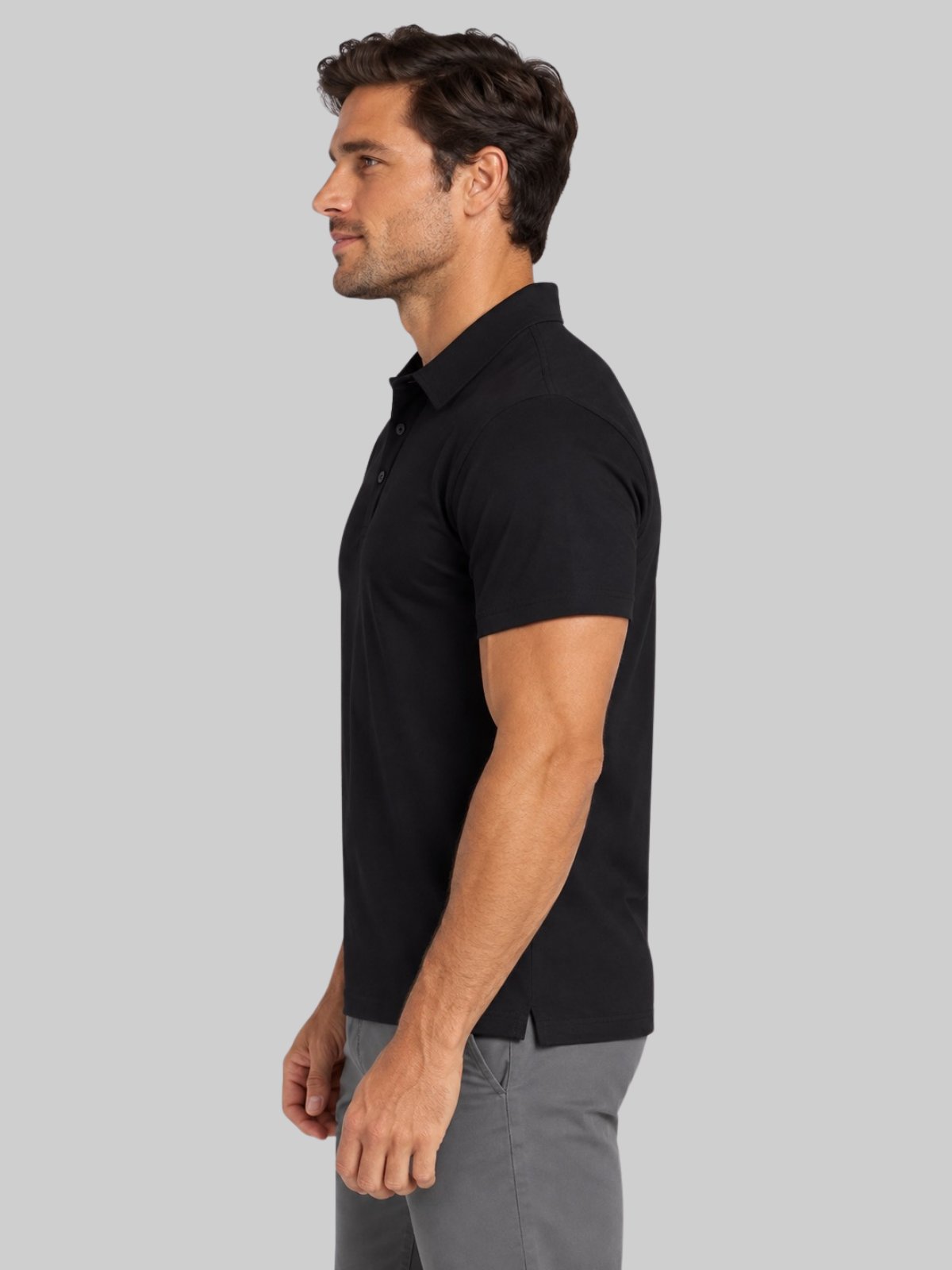 Sculpt Polo Black S, Black M, Black L, Black XL, Black 2XL, Black 3XL