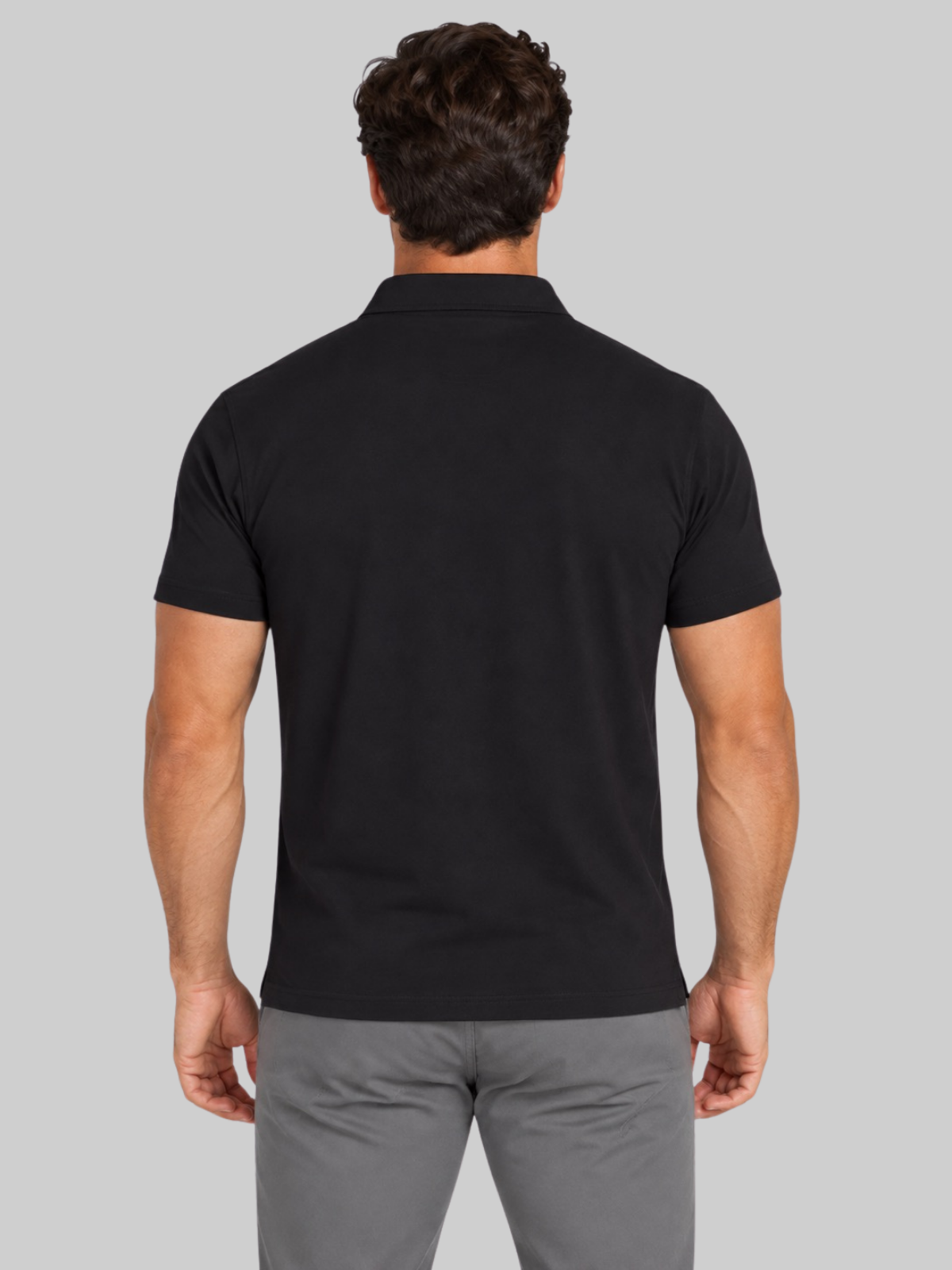 Sculpt Polo Black S, Black M, Black L, Black XL, Black 2XL, Black 3XL