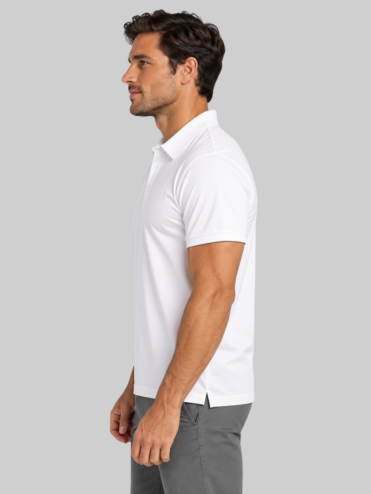 Sculpt Polo White S, White M, White L, White XL, White 2XL, White 3XL