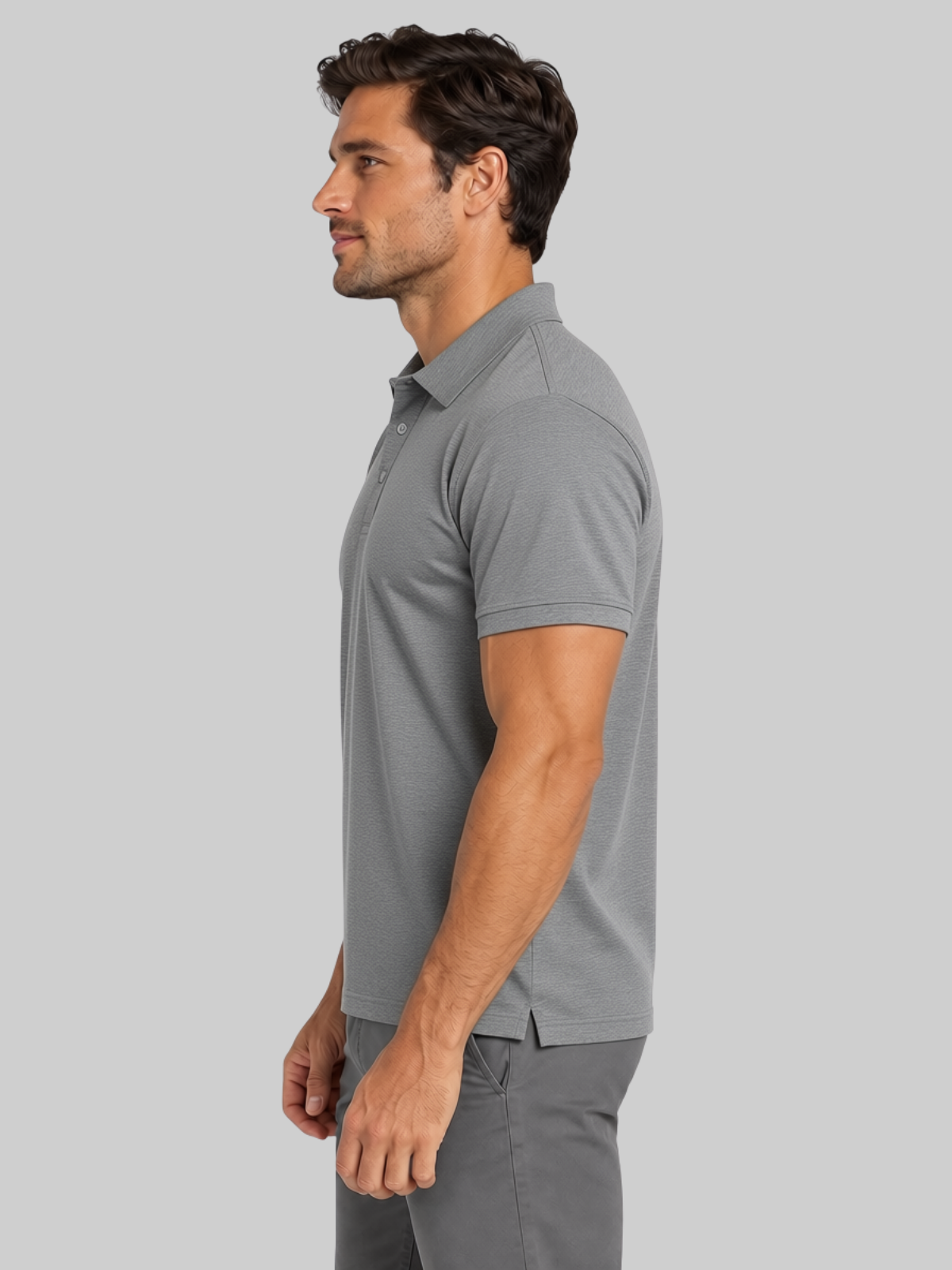 Sculpt Polo Grey S, Grey M, Grey L, Grey XL, Grey 2XL, Grey 3XL