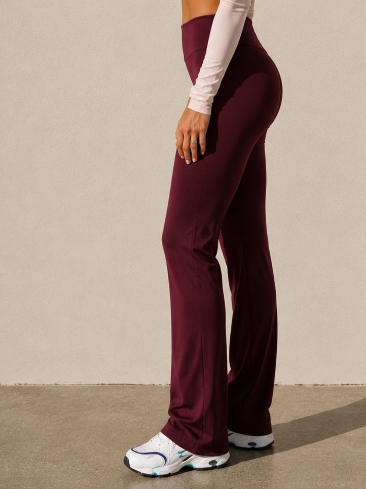 Flex Pants Burgundy S, Burgundy M, Burgundy L, Burgundy XL