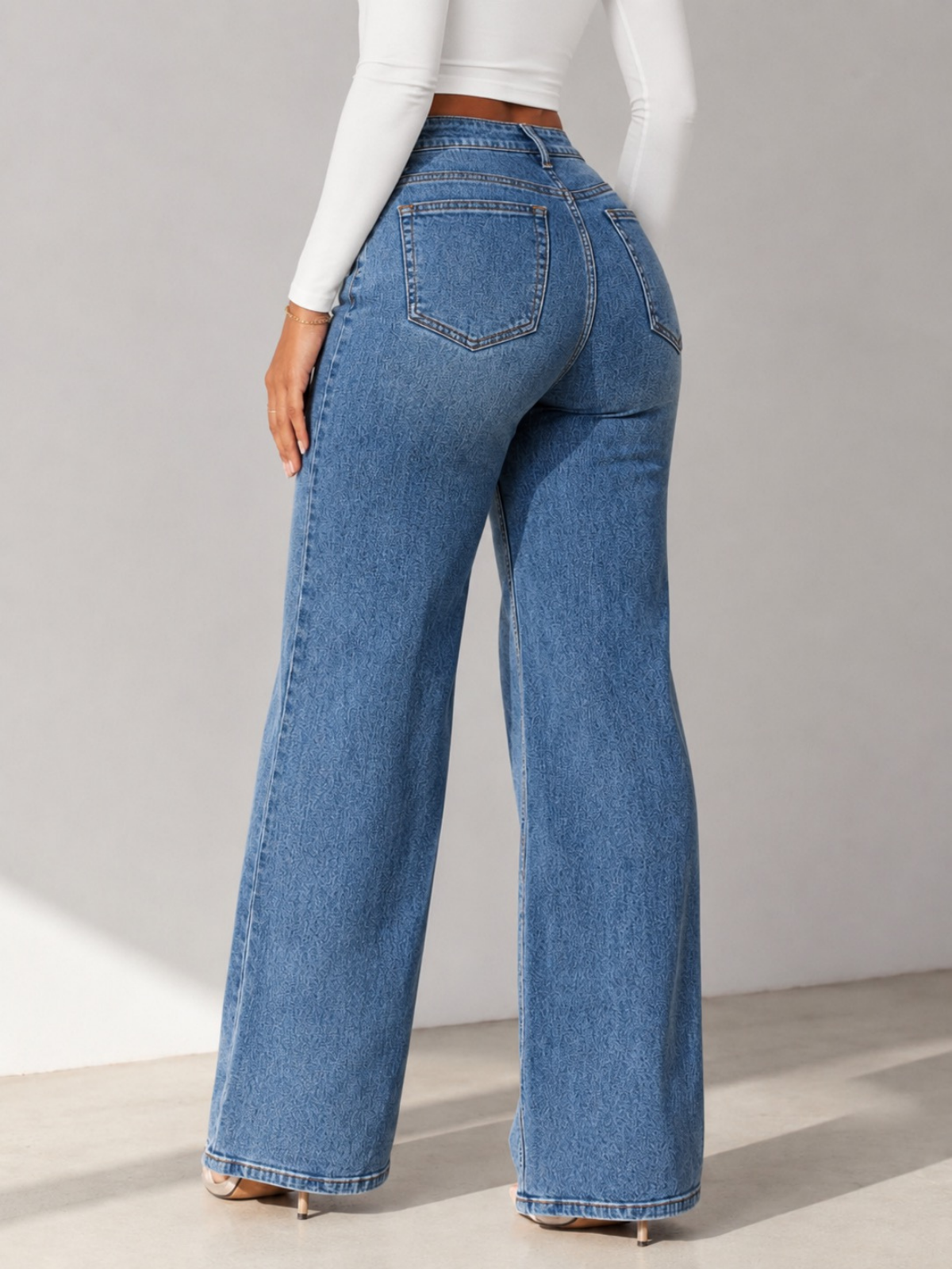 Mid-Rise Sculpt Jeans Vintage Blue Wash S, Vintage Blue Wash M, Vintage Blue Wash L, Vintage Blue Wash XL